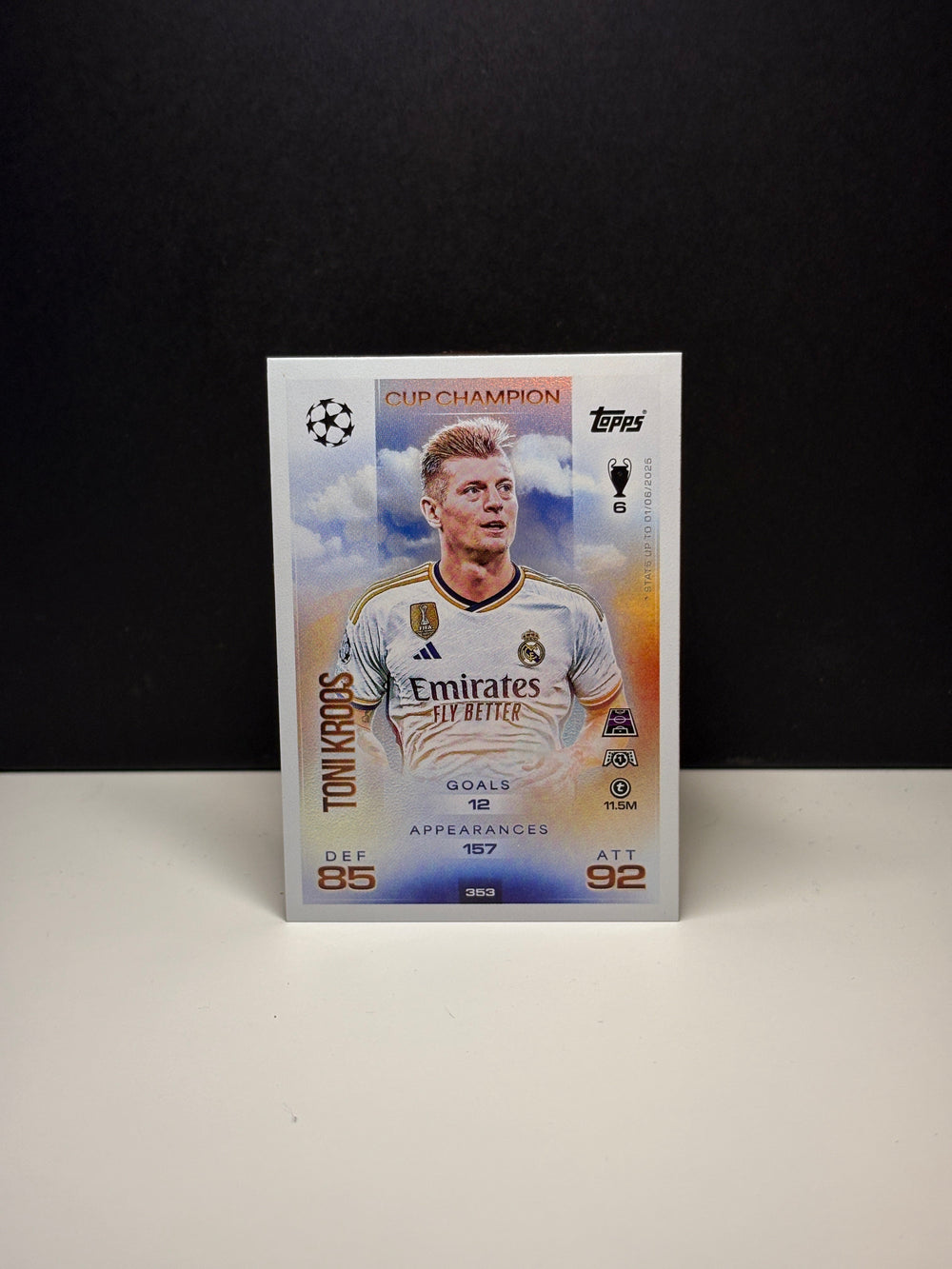 353 CUP CHAMPION  Toni Kroos