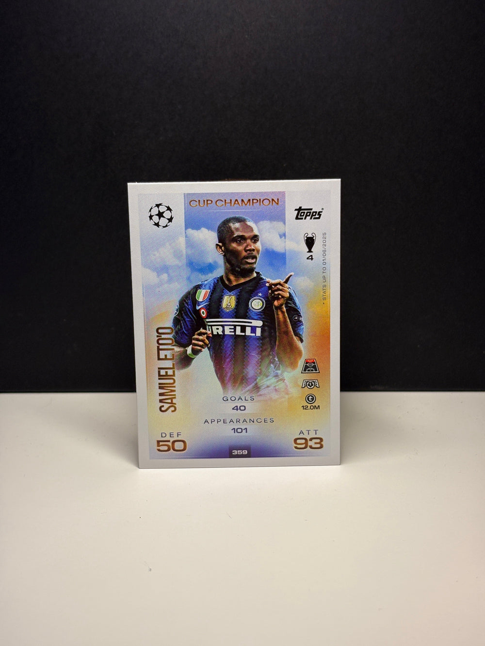 359 CUP CHAMPION  Samuel Eto'o