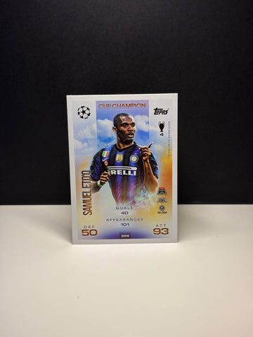 359 CUP CHAMPION  Samuel Eto'o