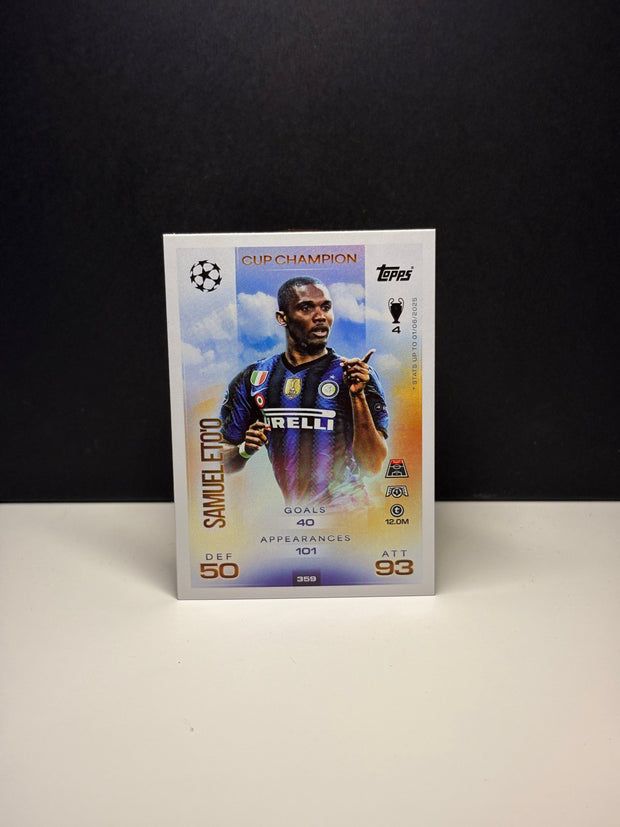 359 CUP CHAMPION  Samuel Eto'o