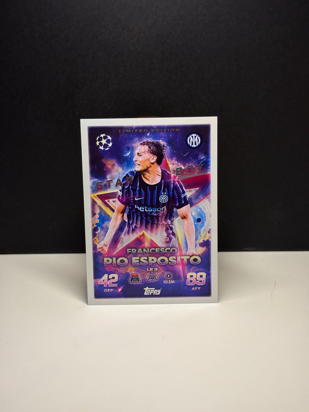 LE3 Star Boy Francesco Pio Esposito