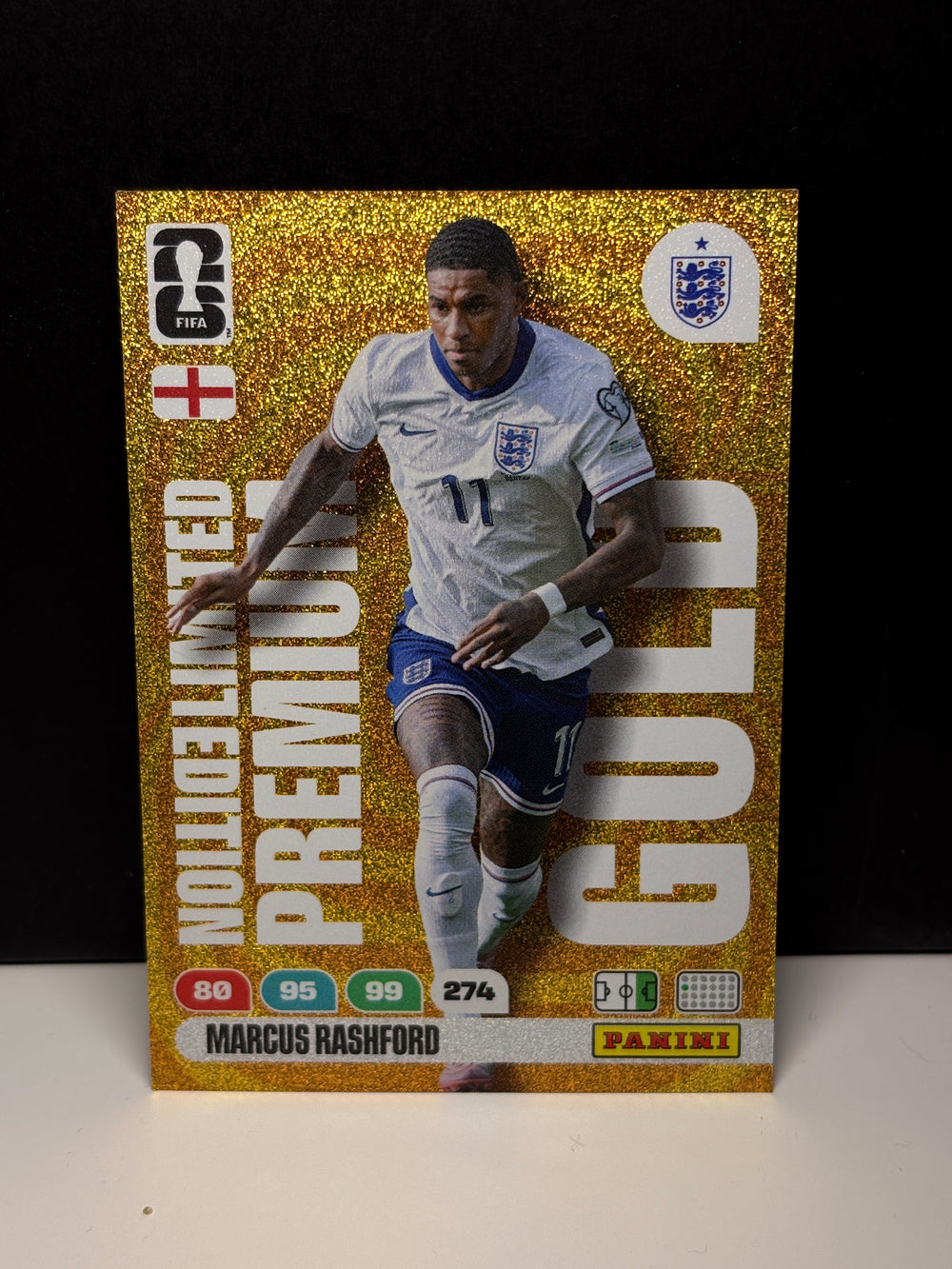 Marcus Rashford Limited Edition Premium Gold