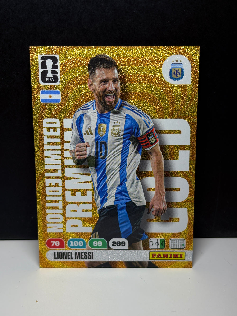 Lionel Messi Limited Edition Premium Gold