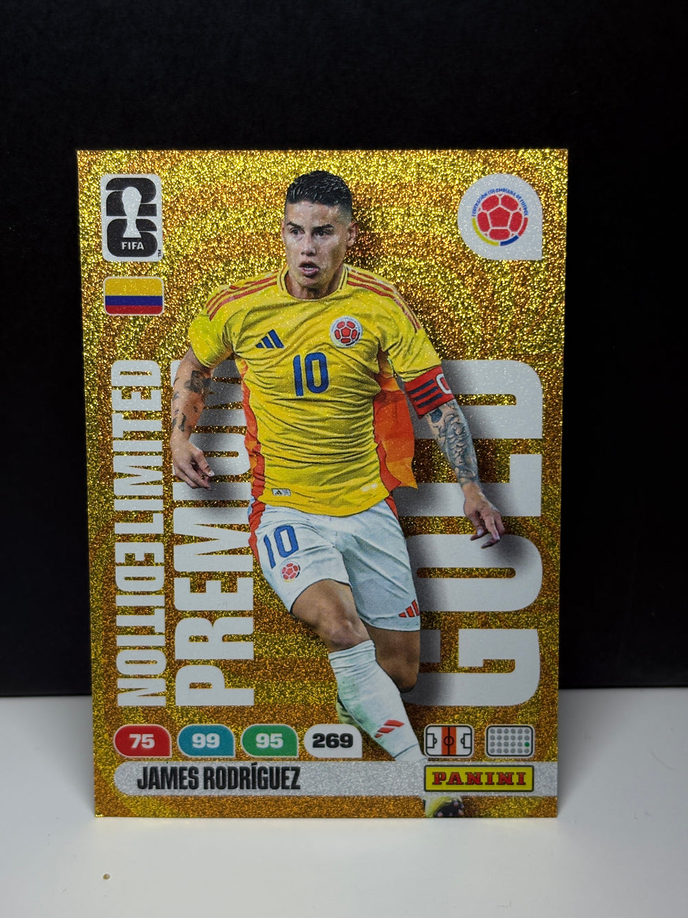 James Rodriguez Limited Edition Premium Gold