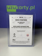 Karta Mario Stroeykens 09/25 Mystic Nights Rookie Card Autograph RSC Anderlecht Topps Merlin 2024/2025