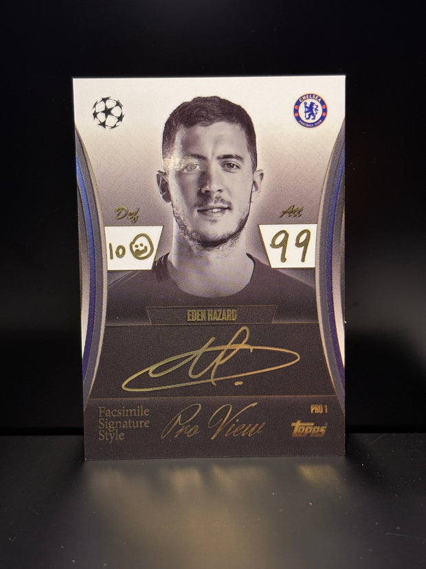 PRO1 Eden Hazard Facsimile Signature Style Pro View