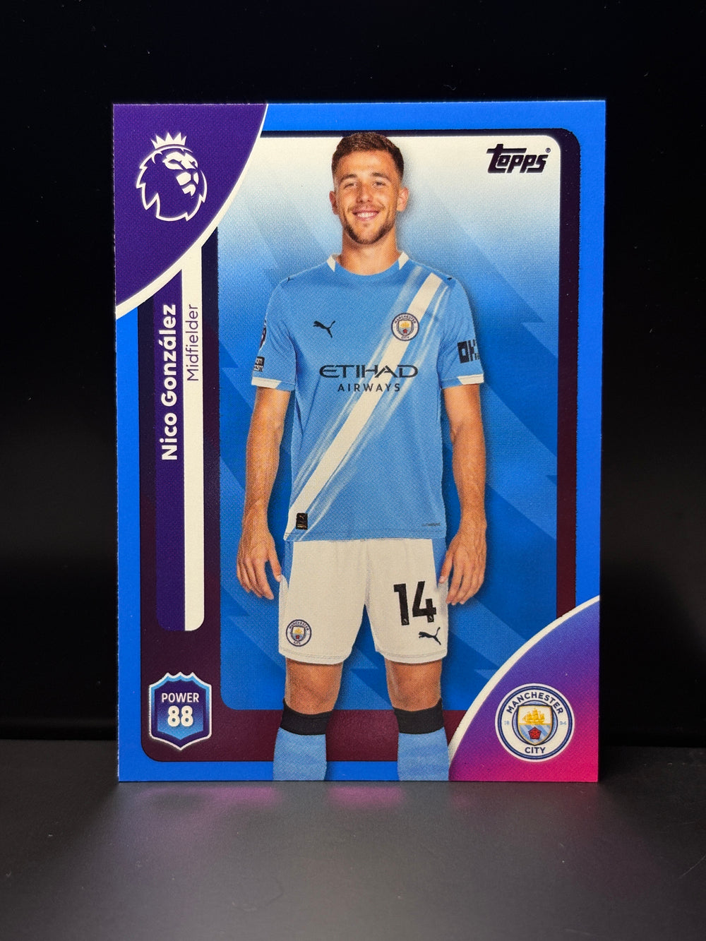 Nico Gonzalez Blue Manchester City
