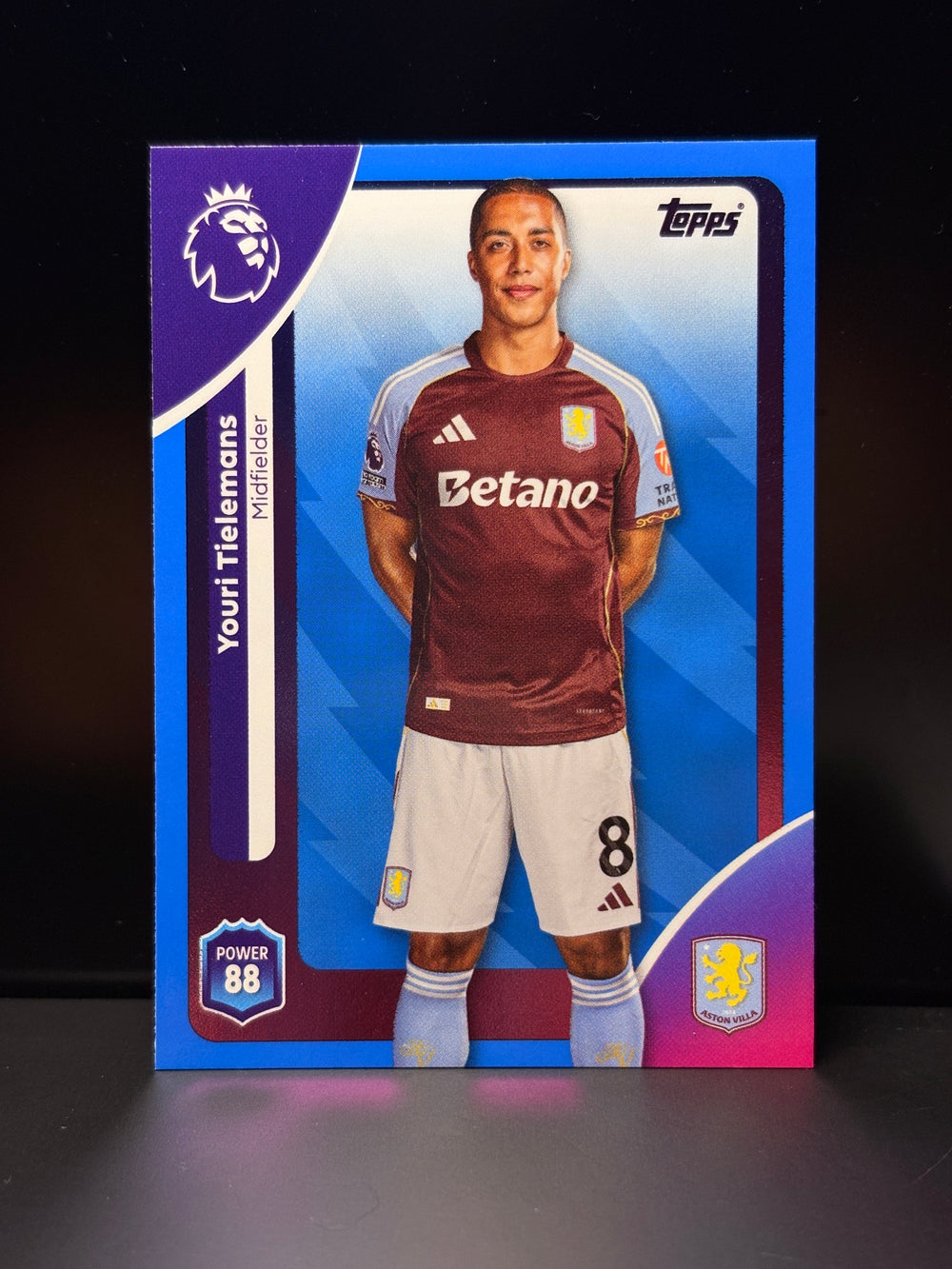 Youri Tielemans Blue Aston Villa