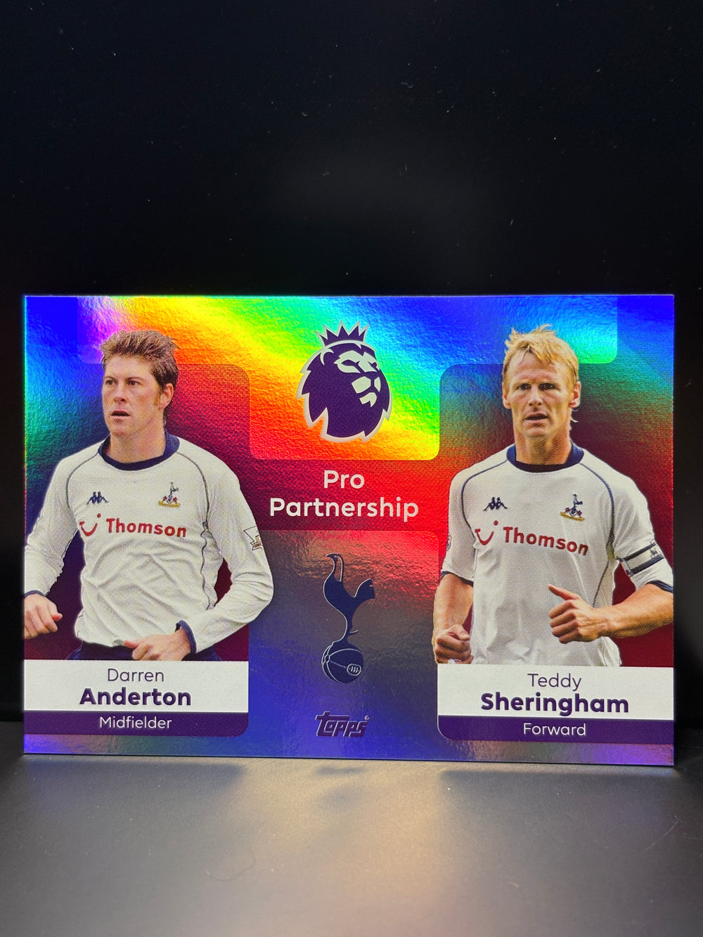 Pro Partnership Tottenham Darren Anderton Teddy Sheringham