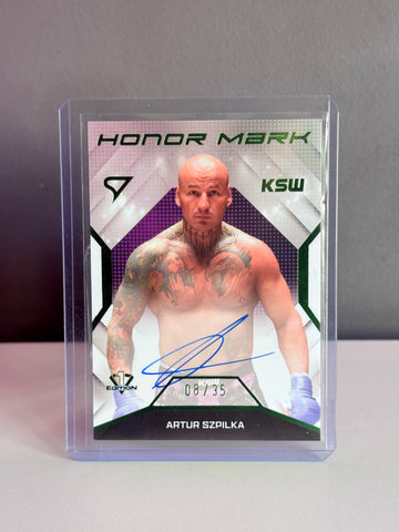 Artur Szpilka Autograf Honor Mark 08/35 SportZoo KSW 2026