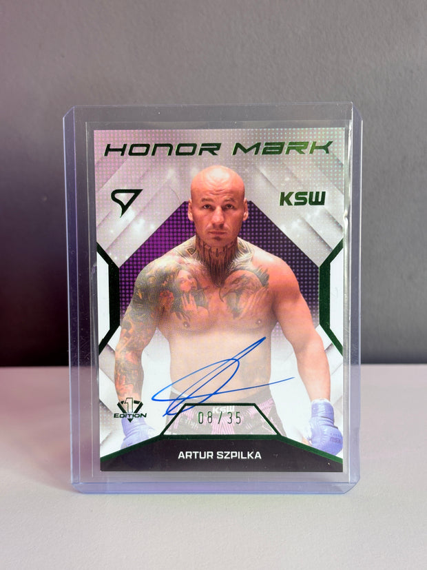 Artur Szpilka Autograf Honor Mark 08/35 SportZoo KSW 2026