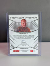 Artur Szpilka Autograf Honor Mark 08/35 SportZoo KSW 2026