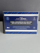Nuno Mendes PSG Starball Relic Topps UCC 2025/26