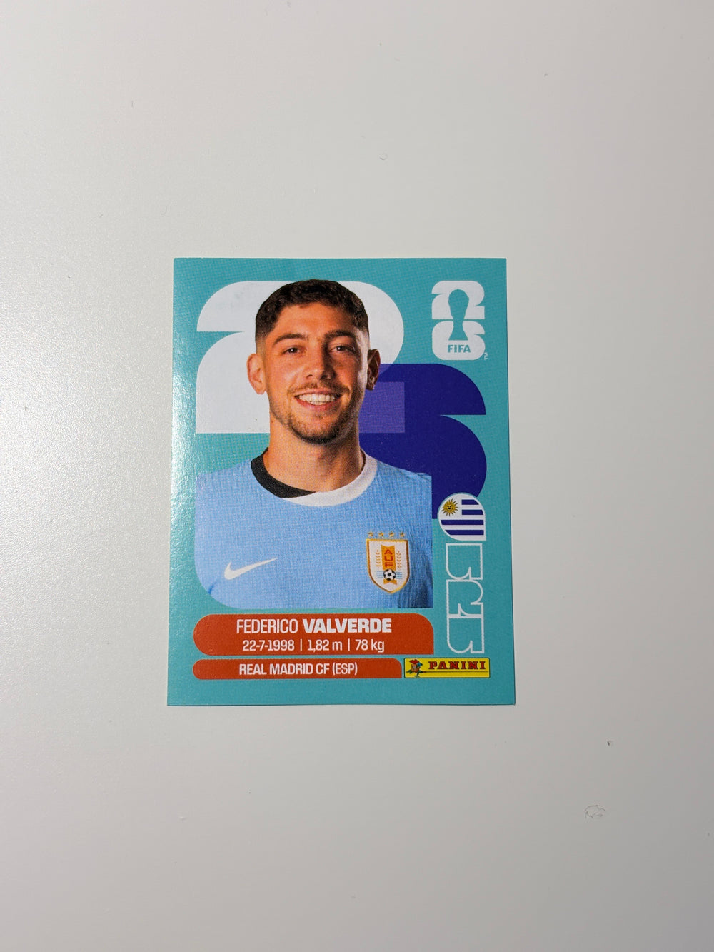 URU10 Federico Valverde