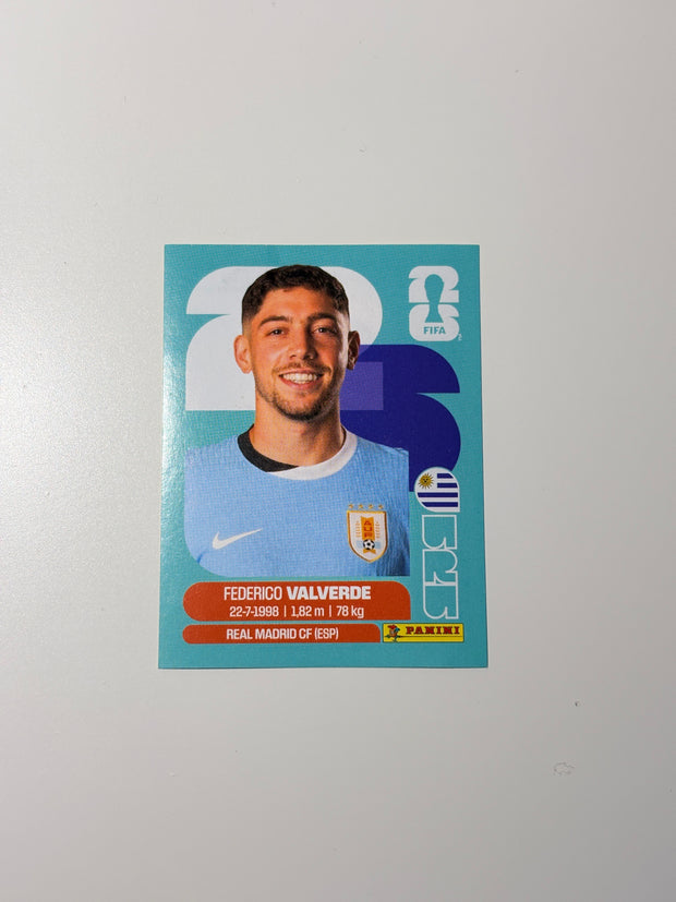 URU10 Federico Valverde