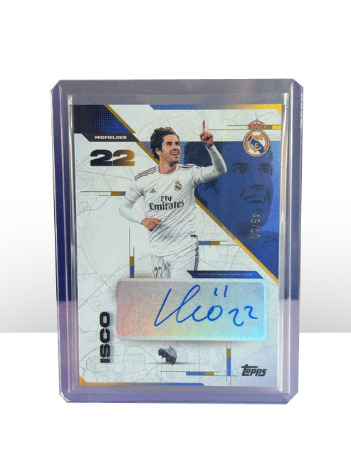 Isco Topps Los Blancos Real Madrid Autograph 49/50